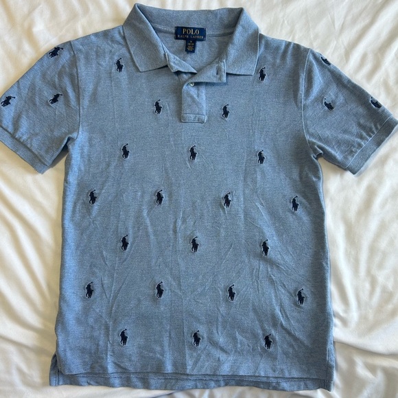Polo by Ralph Lauren Kids Light Blue Polo Shirt - Picture 1 of 4